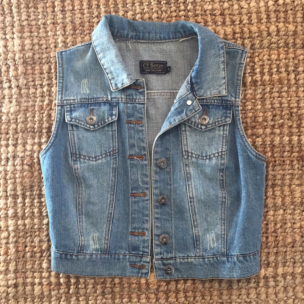 Denim/Blue Jean Vest
